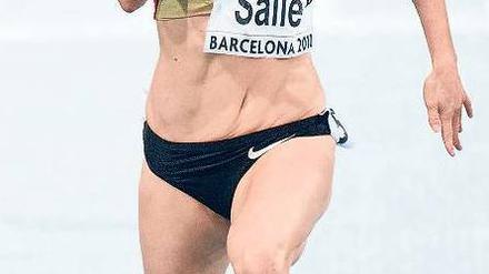 Schneller Europameisterin. Verena Sailer unterbot die Olympianorm. Foto: dpa