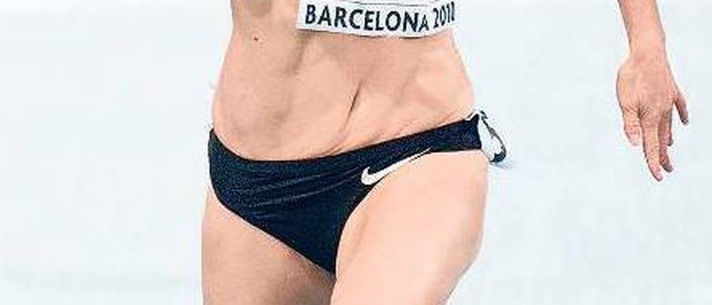 Schneller Europameisterin. Verena Sailer unterbot die Olympianorm. Foto: dpa