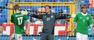 Jung-Keeper ter Stegen konnte die Chance nicht nutzen, auch die anderen Defensivspieler machten teilweise grobe Fehler. 