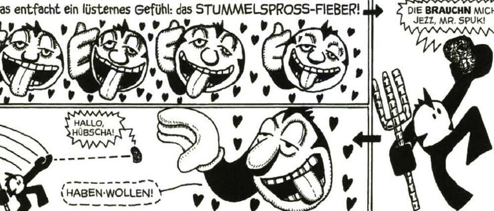 Hallo, Hübscha! Die Bohnen im Stummelspross-Fieber