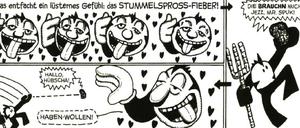 Hallo, Hübscha! Die Bohnen im Stummelspross-Fieber