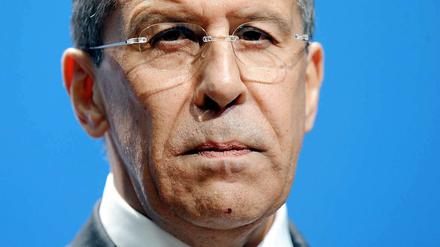 Neuer alter Außenminister: Sergej Lawrow. 