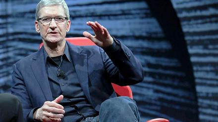Gibt sich gern schweigsam und geheimnisvoll: Tim Cook.