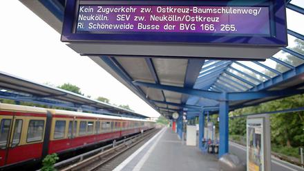 Ein Kabelbrand legt den Ostring lahm. Auf der Strecke haben Kabel gebrannt. 