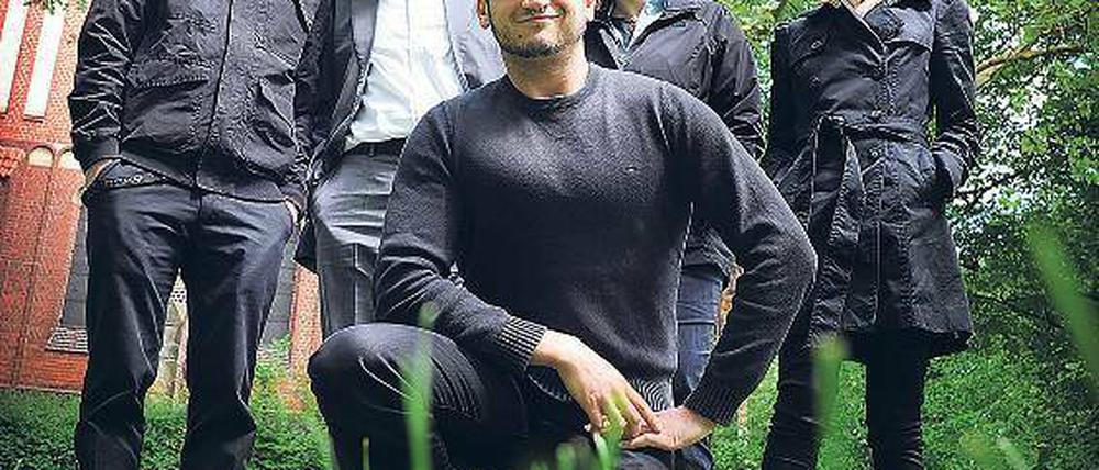 Das Planungsteam um Landschaftsarchitekt Kamel Louafi.