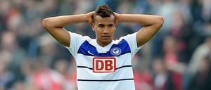 Enttäuscht. Herthas John Anthony Brooks nach dem verlorenen Finale.