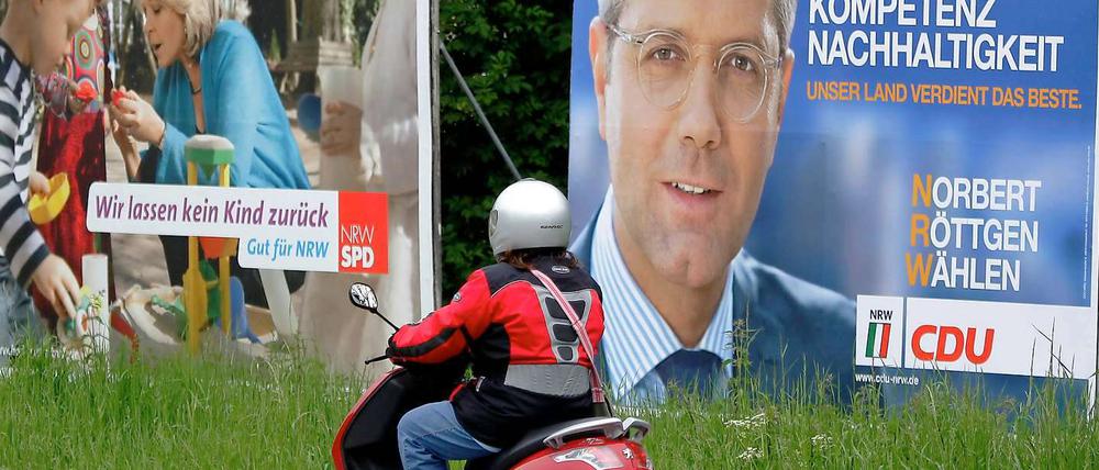 Unterwegs zum Wahllokal? In Nordrhein-Westfalen wird ein neuer Landtag gewählt.