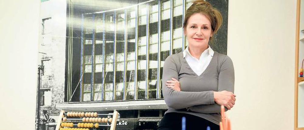 Mechthild Vocks-Hauck, 56, Kinderärztin aus Wilmersdorf, informiert Lehrer und Erzieher über HIV und Aids.