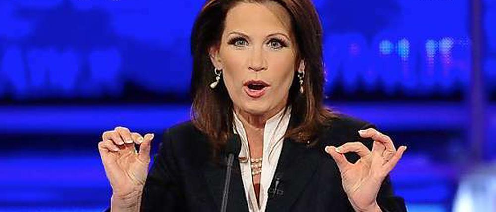 Michele Bachmann hat ihre Kandidatur für die Präsidentschaftswahl 2012 angekündigt. Sie gehört zur Tea-Party-Bewegung am rechten Rand der Republikaner und gilt als eine Art "Sarah Palin light".