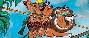 Durch Raum und Zeit. Die „Mosaik“-Abenteuer der Digedags erscheinen als Neuauflage bei Tessloff/Junge Welt. 