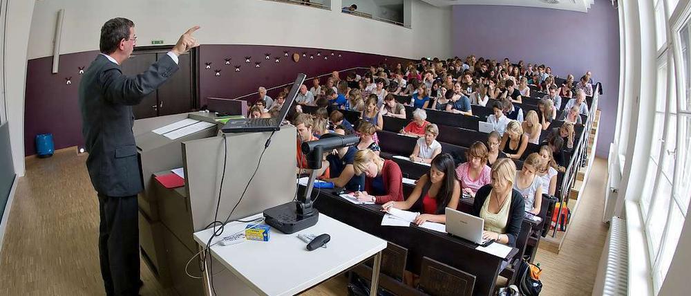 An Lehrprofessuren, wie sie der Wissenschaftsrat vorgeschlagen hat, sei nicht gedacht, betont die Union.