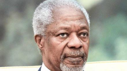 Ein Stück Papier. Der Sechs-Punkte-Plan von UN-Vermittler Kofi Annan hat im Laufe der Woche an Strahlkraft verloren. Weder Syriens Präsident noch Opposition stehen dahinter. Foto: dapd
