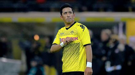 Hand aufs Herz. Lucas Barrios war zuletzt in Dortmund nicht mehr glücklich.