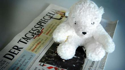 Eisbär Knut wurde geliebt von Menschen in Berlin und der ganzen Welt.