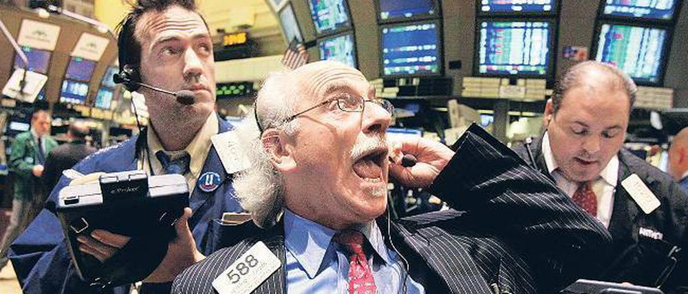 Profis an der Wall Street. Wer ein Anlageprodukt erwirbt, sollte wissen, dass der, der es verkauft, es nicht mehr selber haben will.