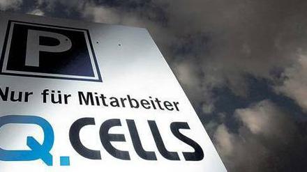 Finstere Aussichten. Beim Solarkonzern Q-Cells bangen 2200 Mitarbeiter um ihre Jobs.