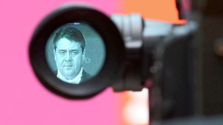 Sigmar Gabriel steht im Blickfeld der Öffentlichkeit.