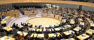 Der nordrhein-westfälische Landtag beschloss am Mittwoch seine Auflösung.