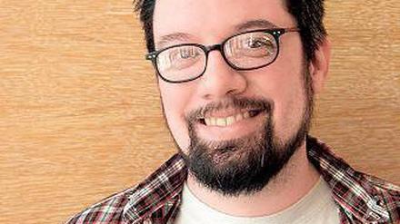 Comiczeichner und Autor David Petersen.