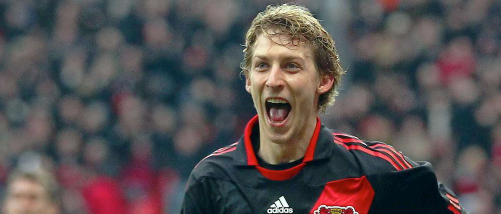 Ein Franke ärgert die Bayern: Stefan Kießling erzielte das 1:0 gegen Bayern München