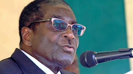 Robert Mugabe hat keine Zweifel an sich.