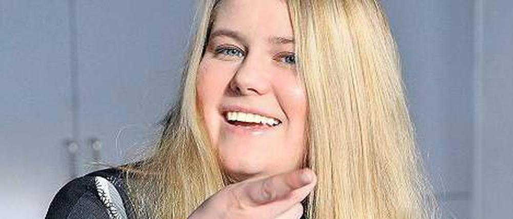 Natascha Kampusch, hier beim Signieren ihrer Autobiografie. 