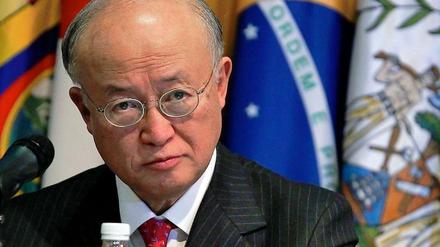 Äußert sich enttäuscht: IAEA-Chef Yukiya Amano.