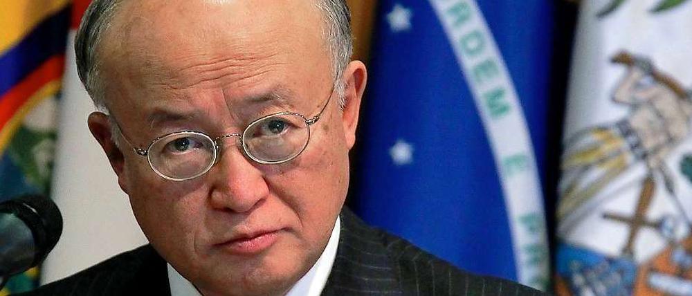 Äußert sich enttäuscht: IAEA-Chef Yukiya Amano.