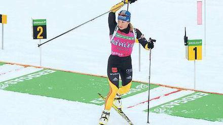 Jetzt geht's los. Für die kommenden zehn Tage gehören die Loipen rund um Ruhpolding Magdalena Neuner und den anderen Größen der Biathlon-Welt.