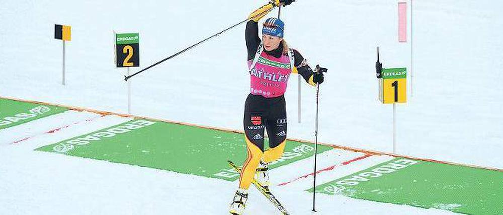 Jetzt geht's los. Für die kommenden zehn Tage gehören die Loipen rund um Ruhpolding Magdalena Neuner und den anderen Größen der Biathlon-Welt.