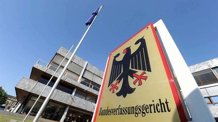 Sitz des Bundesverfassungsgerichts in Karlsruhe