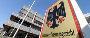 Sitz des Bundesverfassungsgerichts in Karlsruhe