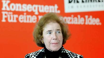 Wurde von den Linken als Kandidatin für die Bundespräsidentenwahl nominiert: Beate Klarsfeld.
