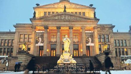 Konzerthaus am Gendarmenmarkt: Hier findet die Gedenkveranstaltung für die Opfer des Neonazi-Terrors statt.
