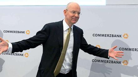 Mit leeren Händen: Commerzbank-Chef Blessing