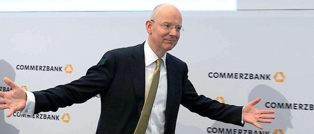 Mit leeren Händen: Commerzbank-Chef Blessing