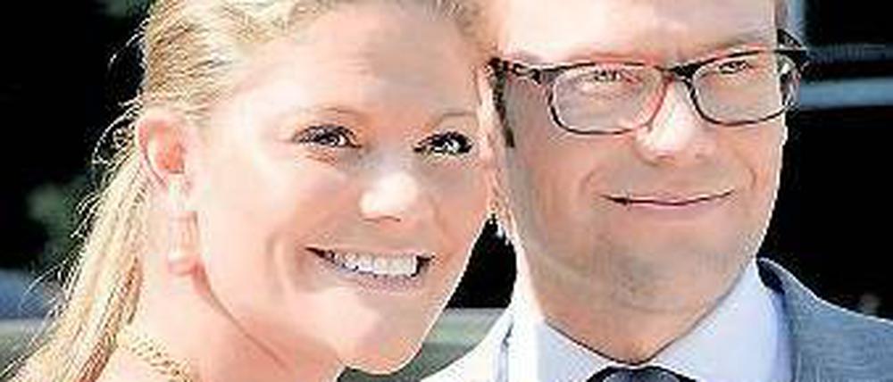 Kronprinzessin Victoria und ihr Mann Prinz Daniel. Archivfoto: dpa