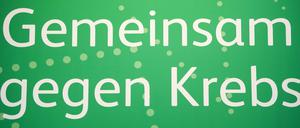 Gemeinsam gegen den Krebs ankämpfen.