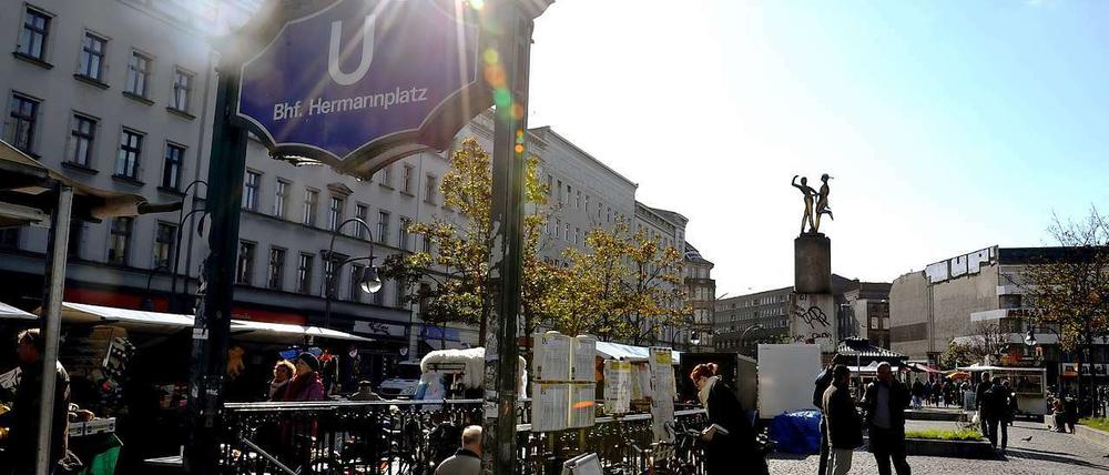Der Hermannplatz in Neukölln.