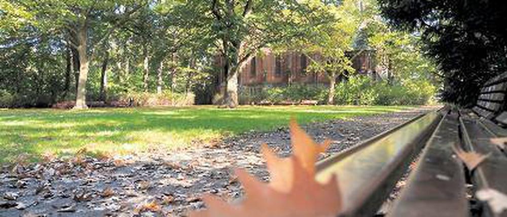 Ein Park, der keiner ist: Der Don-Ugoletti-Platz in Grünau. Liebe Leserinnen, liebe Leser, klicken Sie hier, um zu kommentieren, zu kritisieren und um Verbesserungsvorschläge für den Don-Ugoletti-Platz zu machen. Wir wünschen eine spannende Debatte! 