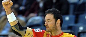 Iker Romero im Trikot der spanischen Nationalmannschaft bei der EM 2012 in Serbien.