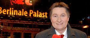 Moderator Ulli Zelle.