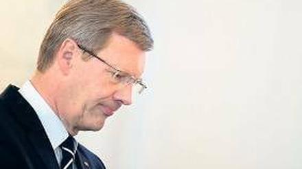 Zerknirscht: Ex-Bundespräsident Christian Wulff.