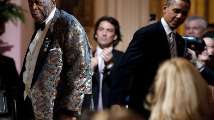 B.B. King (li.) und Barack Obama.