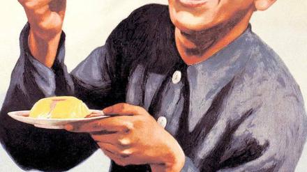 Pudding kommt immer an. Schon 1950 warb Dr. Oetker fürs Dessert. Heute ist der gefleckte Kinderpudding „Paula“ aus dem Hause Oetker ein Verkaufsschlager. 