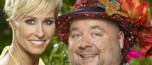 Dschungelmoderatoren Sonja Zietlow und Dirk Bach.