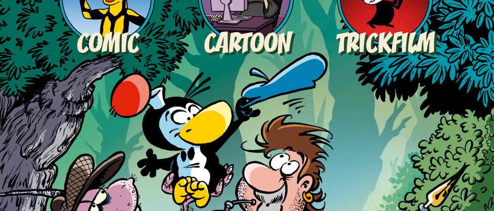 Pflichtlektüre für Fans: Das Cover des aktuellen Comic!-Jahrbuchs stammt von Jan Suski.