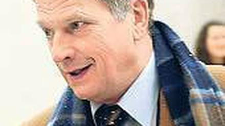 Gilt als Favorit bei der Präsidentschaftswahl: Sauli Niinistö.