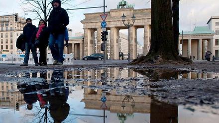 Dieser Winter ist ungewöhnlich warm in diesem Jahr. Normalerweise ist es in der Region im Durchschnitt vier Grad kälter.