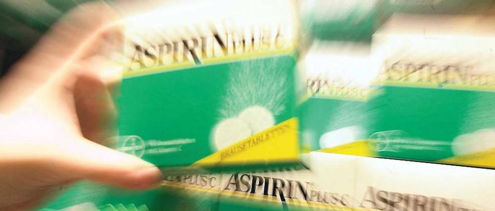 Massenweise. Schmerzmittel in großen Verpackungen können den Eindruck erwecken, sie seien ungefährlich. Foto: ddp